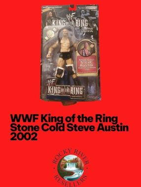 Stone Cold Steve Austin | WWF King Of The Ring | 2002 | Vintage | Collector's